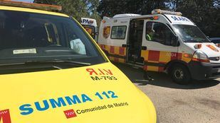 Ambulancia del Summa en una foto de archivo.