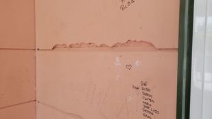 Estado de algunas de las instalaciones del Colegio Público Ciudad de Jaén (Usera, Madrid)