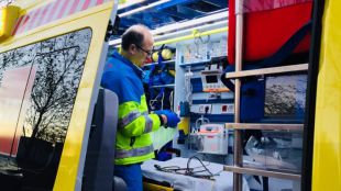 Herido tras ser atropellado en un garaje en Alcalá de Henares