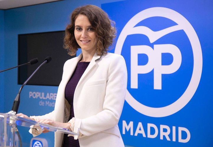 Isabel Díaz Ayuso es la portavoz del partido en Madrid.