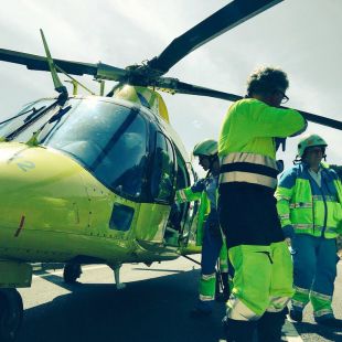 Un ciclista fallece tras chocar con un corzo en Rascafría
