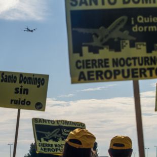 El ruido de los aviones en Santo Domingo, dentro de los límites