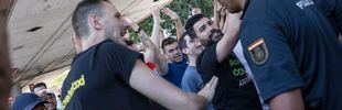 Cuatro detenidos y 60 denuncias: primer balance del paro
