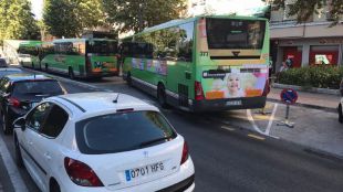 Los usuarios de MetroSur tardan un 162 por ciento más por las obras