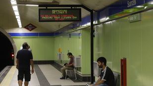 Transportes defiende la caída de la frecuencia en Metro por la menor demanda en verano