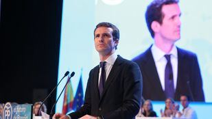 Casado transmite al PP "absoluta tranquilidad" sobre su posible imputación por el 'caso máster'