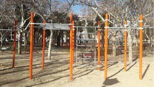 Instalaciones deportivas al aire libre.