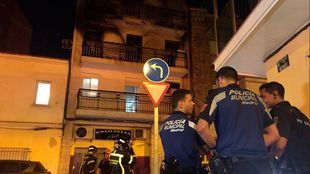 El incendio de Villaverde ha sido provocado por un hombre que se ha quemado a lo bonzo durante una fuerte discusión con su pareja