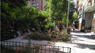 Parque de las Avenidas, en el barrio de Guindalera.