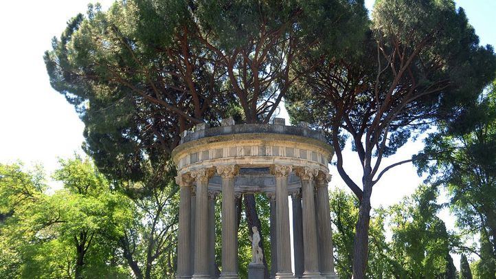 Templete de Baco en Parque el Capricho
