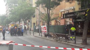 Desalojado un edificio de la calle Alcalá