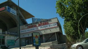 El estadio del Rayo, cerrado hasta mediados de octubre