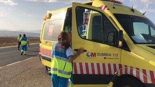Muere un motorista de 65 años en Talamanca de Jarama