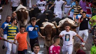 El quinto encierro de Sanse termina con 14 heridos