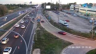 Cierre de un carril en la A-42 por la rotura de tubería