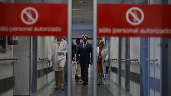 Garrido, este miércoles.