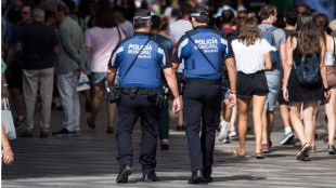 Arrestados tras robar con hachas en un local de Montera