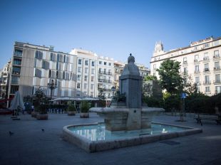 Avanza la reforma de la plaza de Pedro Zerolo