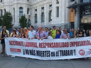 Los sindicatos denuncian "el muro de silencio" en los accidentes laborales