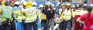 Un muerto en un derrumbe en las obras del Ritz
