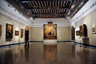 Museo del Prado, sala de la Donación Vázquez-Fisa Reportaje edificio museo del prado