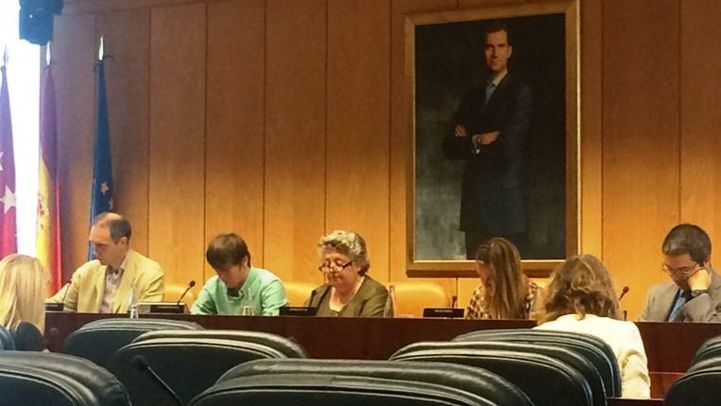José Antonio Poveda, durante su intervención en la Asamblea.
