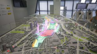 Así es la impresionante maqueta de Madrid Nuevo Norte