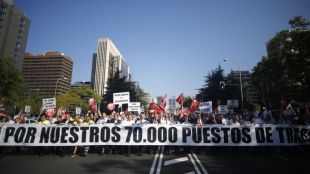 Las VTCs se manifestarán el jueves y el viernes en la Castellana