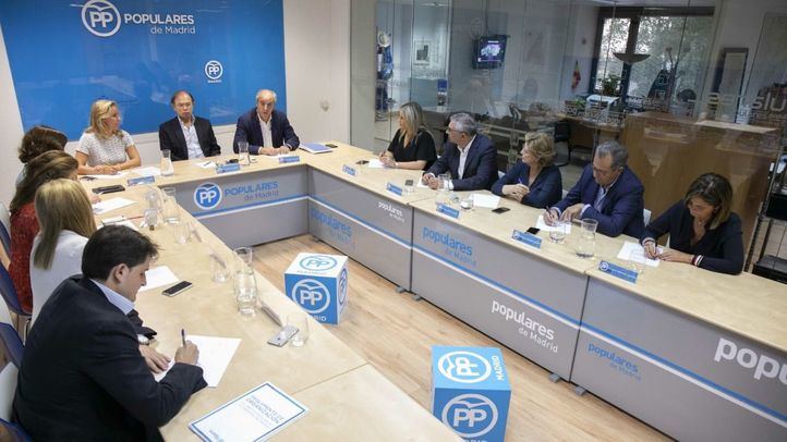 Reunión del Comité Ejecutivo Regional del PP de Madrid.