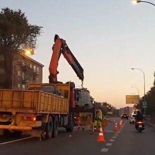 Cortes parciales en la A-5 y líneas de bus desviadas en Centro