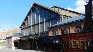 Museo del Ferrocarril, antigua estación de Delicias.
