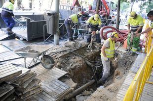 Leve descenso del paro