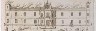 El fin de la Cárcel de la Corte, consumida por las llamas