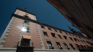Actual palacio de Santa Cruz, sede del ministerio de Asuntos Exteriores, antiguamente Cárcel de las Cortes.
