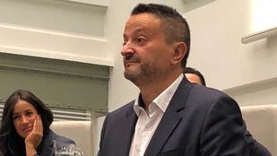 Pedro Barrero durante su toma de posesión como concejal.
