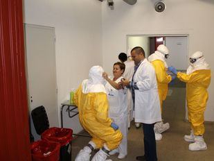 España tiembla con la llegada del ébola