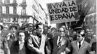 Cuando Primo de Rivera pedía la 'unidad de España' en Sol