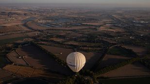 Globos aerostáticos en Aranjuez.