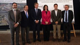 Los alcaldes del noroeste se reúnen para el soterramiento de la glorieta de la M-503