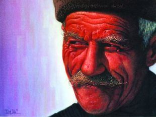 El paso del tiempo, pastel/cartulina, 65,5x 77,50cm.