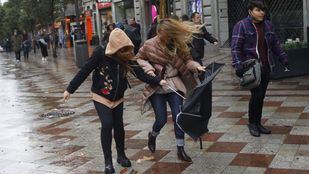 La sierra madrileña se prepara para recibir al huracán Leslie