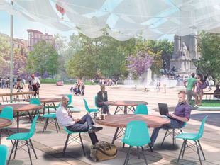 Plaza de España vuelve a comisión: "El proyecto tiene muchas deficiencias"