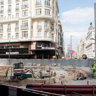 Podemos carga contra el sobrecoste de las obras de Gran Vía