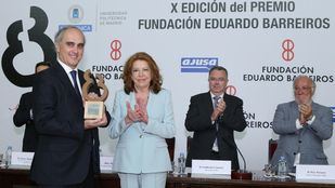 La Fundación Eduardo Barreiros premia a Jorge Cosmen, presidente de ALSA
