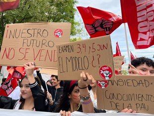 El Sindicato de Estudiantes amenaza con huelgas si no se publica el modelo de examen de la PAU