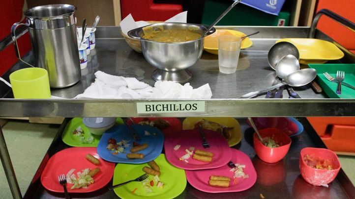 Comedor de una escuela infantil.