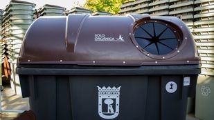 La implantación del cubo marrón en la ciudad de Madrid se lleva a cabo por fases.