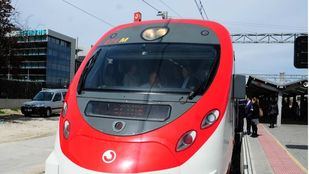 Cabina de Tren de Cercanías Renfe.