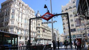 Gran Vía bajo suelo: así se encuentra el andén de la estación de Metro