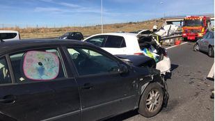 Accidente en la A-42.